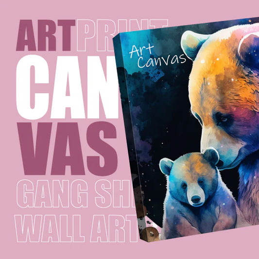 ART CANVAS PRINT - BUILD YOUR GANG SHEET